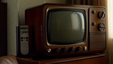 vintage zenith television with remote control