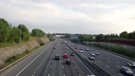 m25 motorway near junction 17