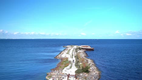 an interesting place to enjoy the beauty of the sea in sweden