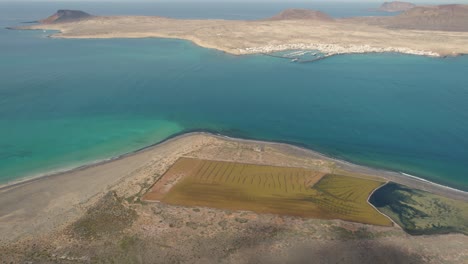 graciosa island and lanzarote, canary islands, spain