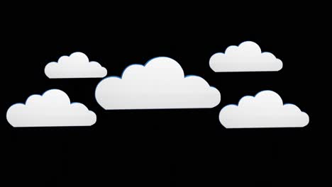 cloud icons 4k