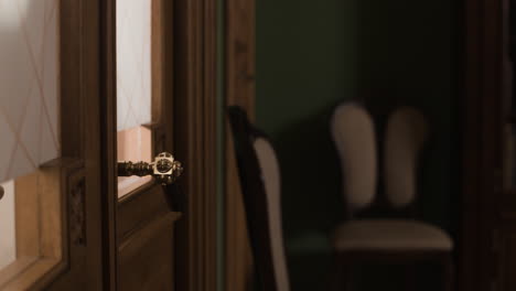 formal library scene with judge