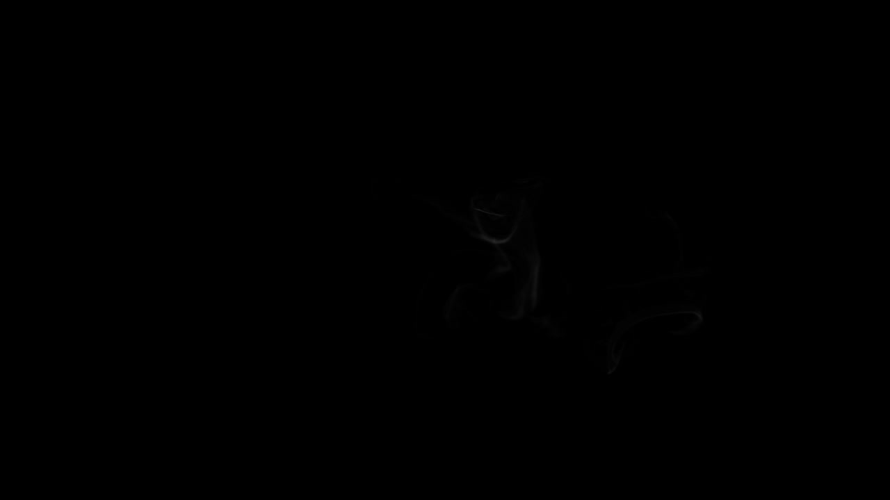 partículas abstractas de humo o vapor