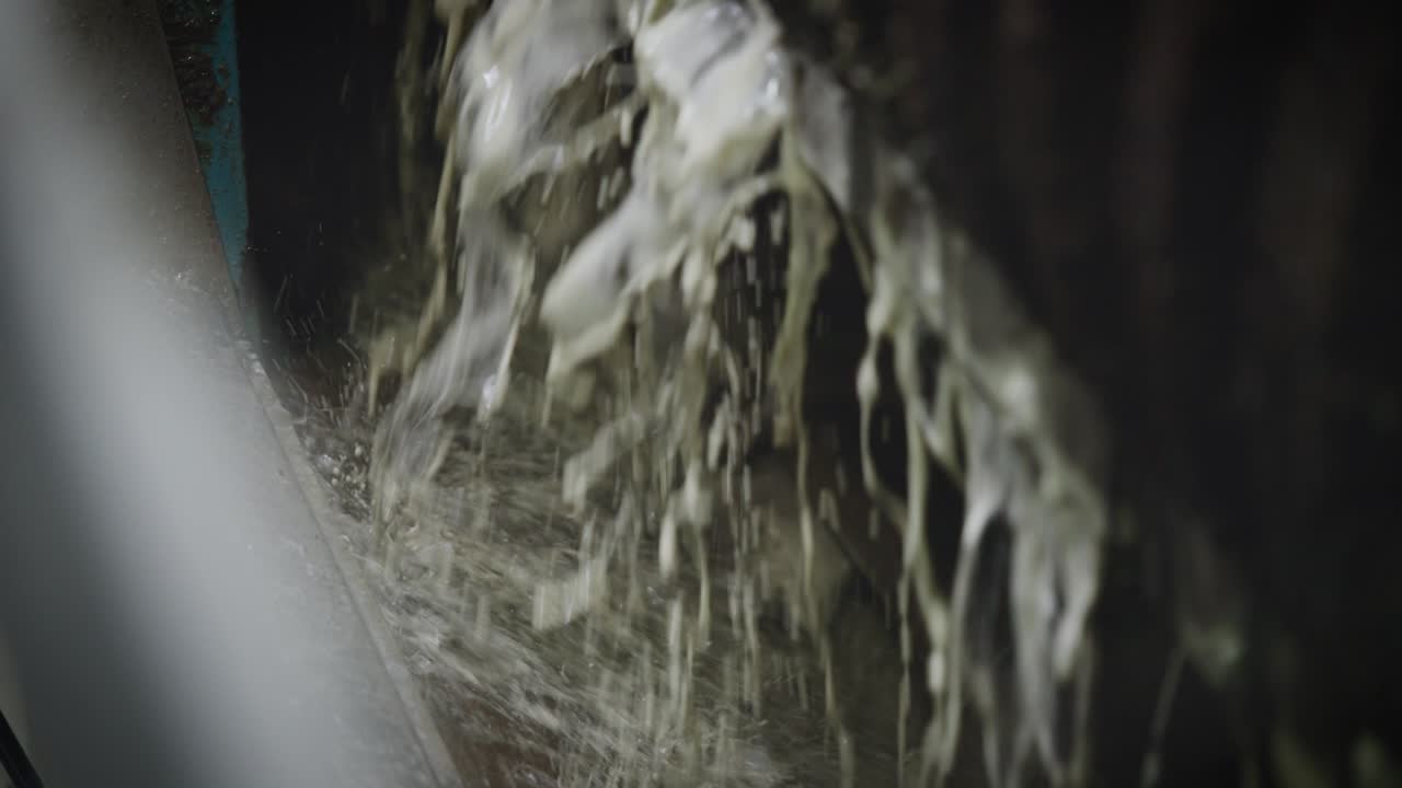 The process of purifying highly contaminated water