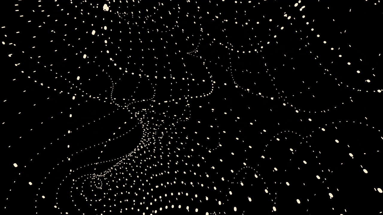 patrón de puntos abstractos