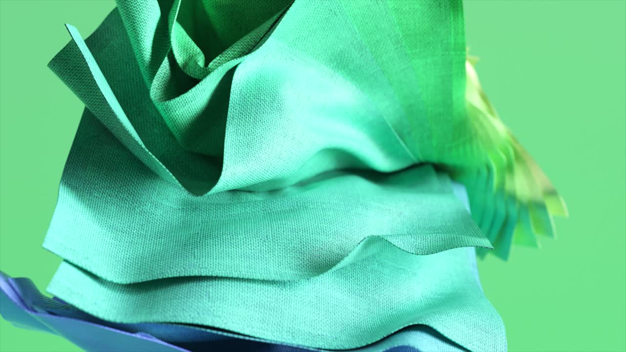 추상적인 다채로운 직물 배열