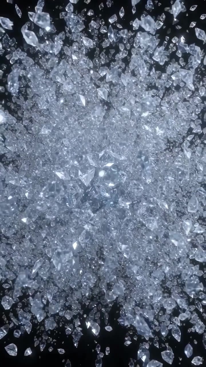 Un'esplosione drammatica e centrata di luce bianca con una foschia luminosa, nitidi raggi radianti e un forte contrasto su uno sfondo nero scuro.