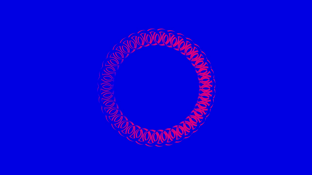 4K video model stroboscopic and hypnotic effect, in 16: 9 video format.