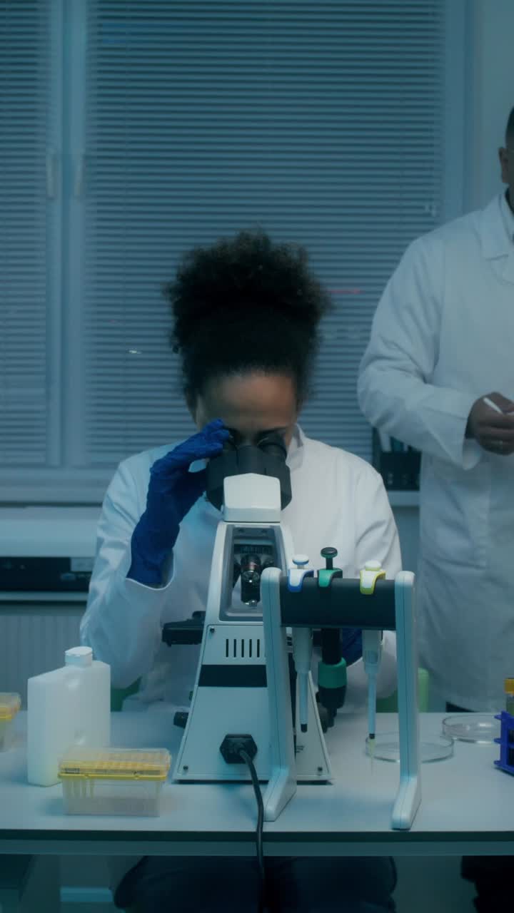 Scientists Working in a Laboratory