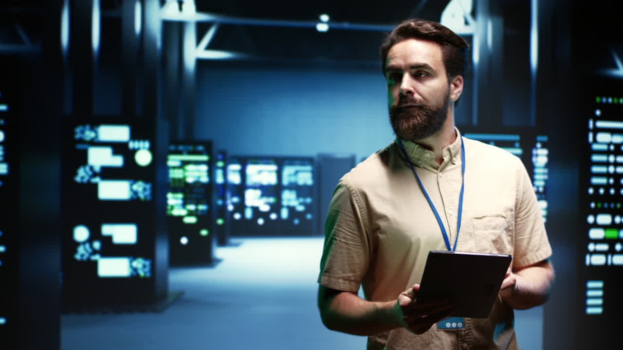 Specialist securing server room