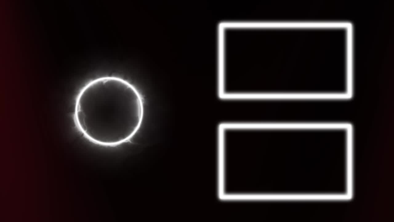 gradación simple de la tarjeta de finalización de la pantalla de finalización gráficos de movimiento