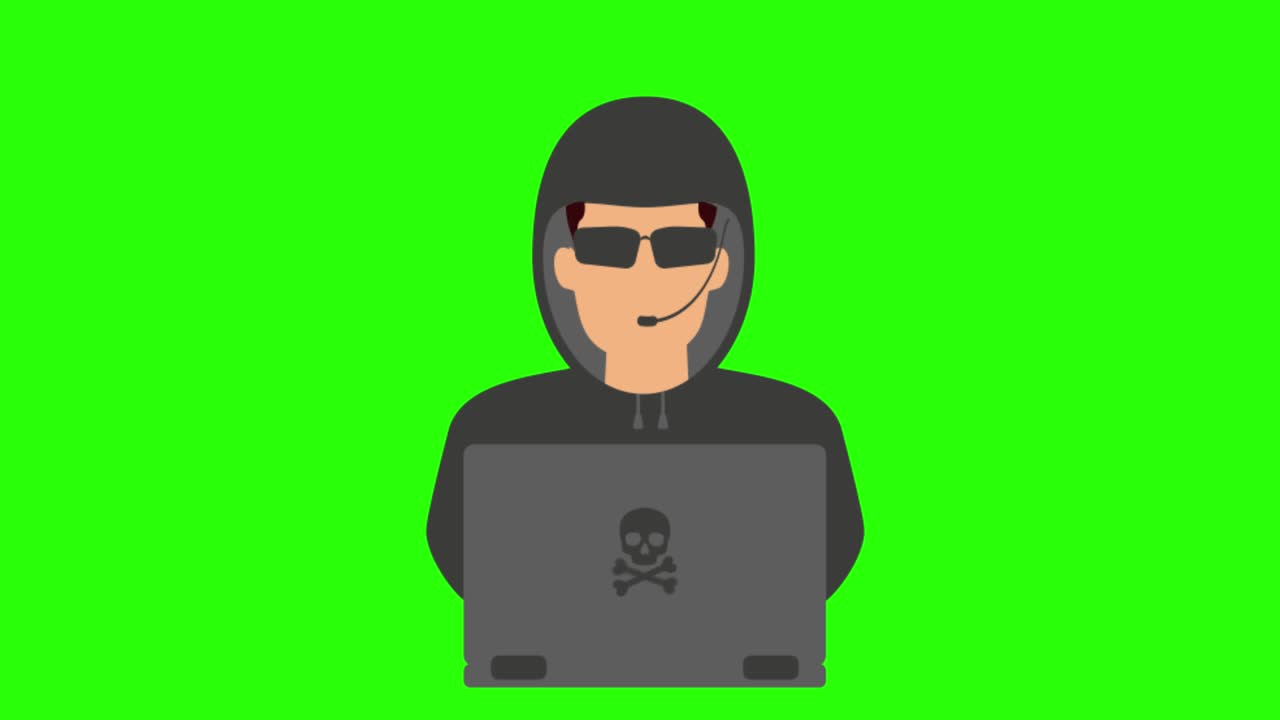 pantalla verde, avatar, pirata informático