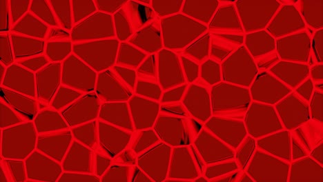 abstract geometric red pattern