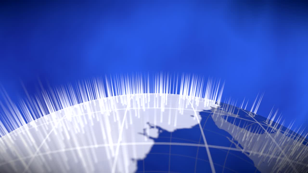 세계 뉴스 배경 배경 지구 행성 4k