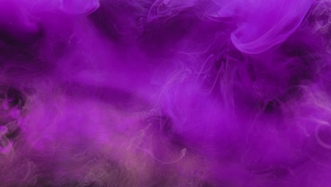 neon smoke cloud logo reveal ink water drop purple