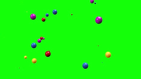 Colorful-glass-Spheres-or-balls-falling