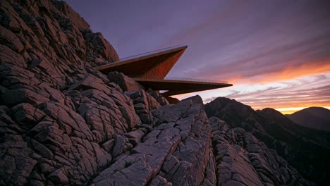 mountaintop sunset viewpoint