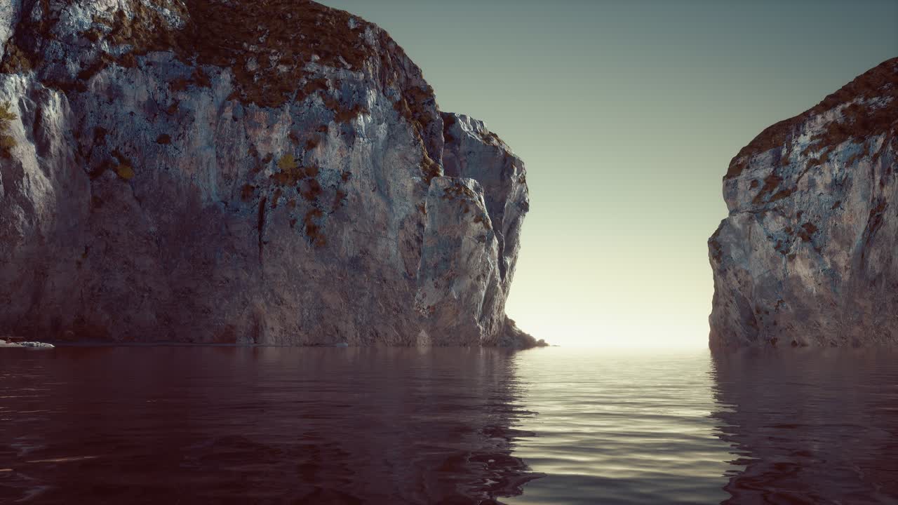 montañas de fiordos con rocas en noruega