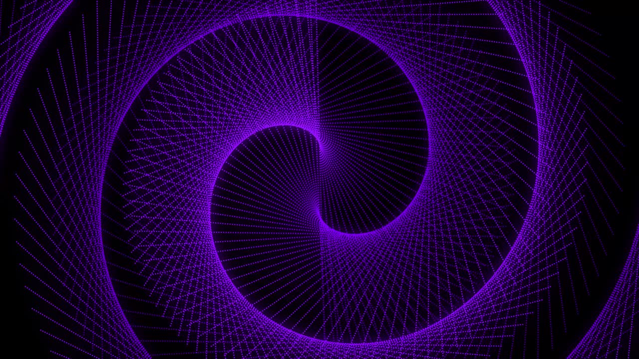 patrón de forma de punto de color púrpura animación gráficos de movimiento