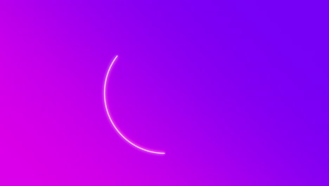 Neon-circle-on-fashion-purple-gradient