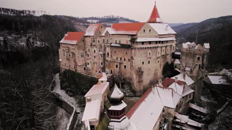 pernstejn castle in czech republic