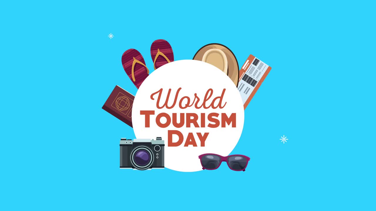 世界観光デー - 旅のアイコン