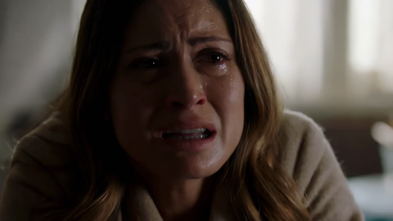 울고 있는 여자