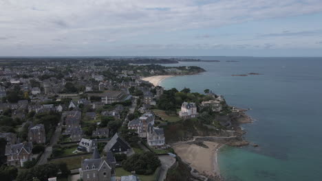 emerald coast at dinard in brittany, france