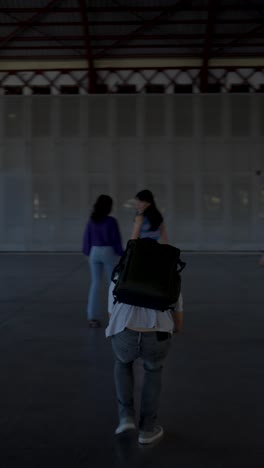 urban exploration by a photographer