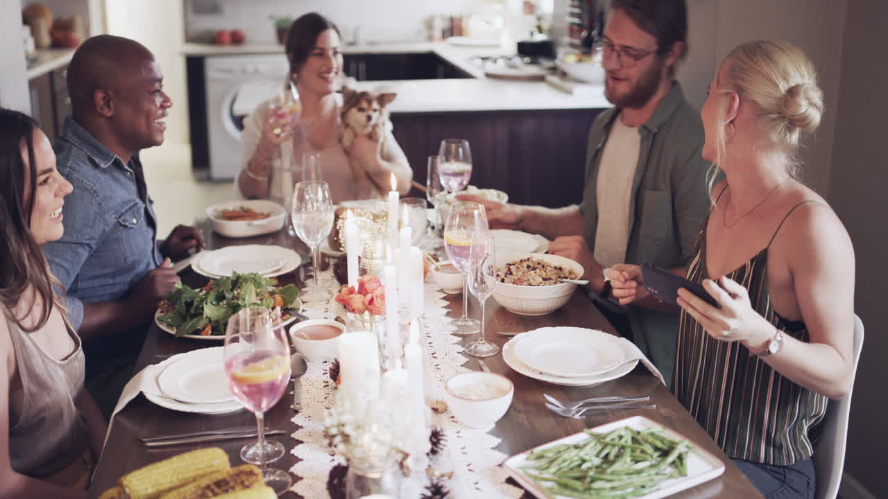 fiesta increíble con amigos increíbles