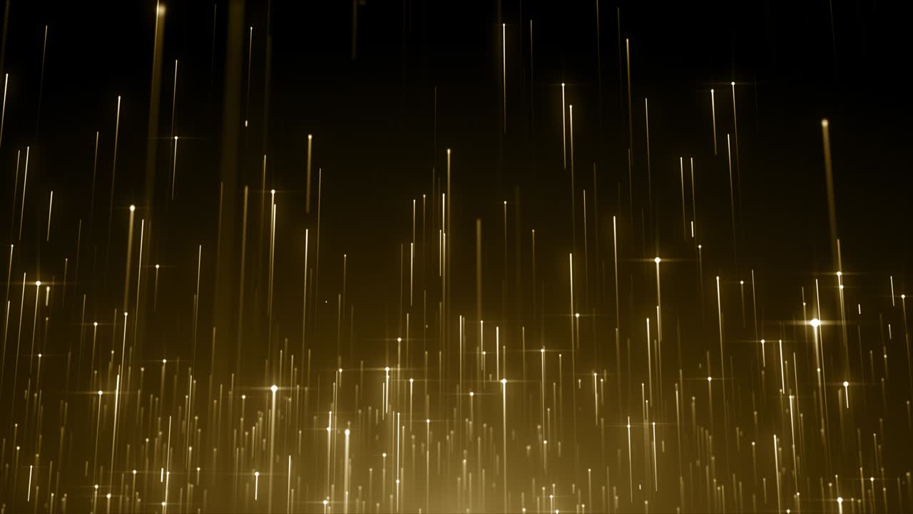 입자 금 반이는 보케상 먼지 추상적인 배경 루프