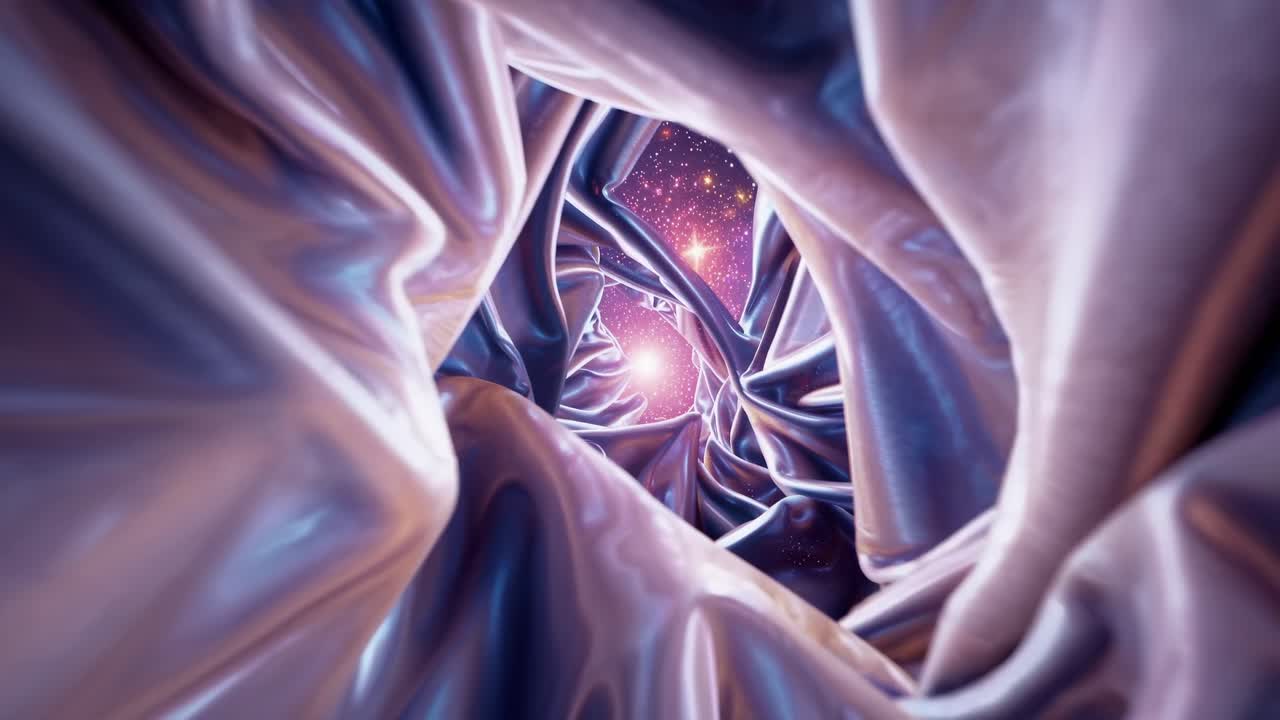 túnel espacial abstracto