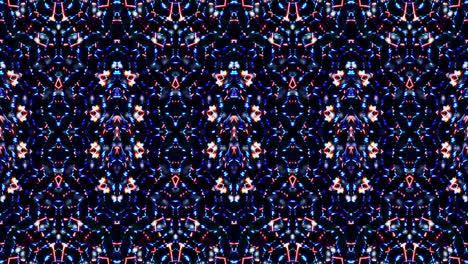 líneas coloridas ondas brillantes forma fondo caleidoscopio resumen