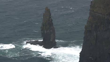 coastal cliffs in the wind