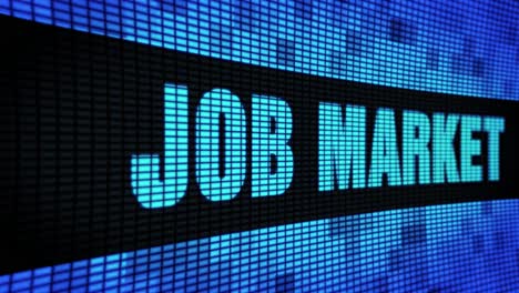 job market display