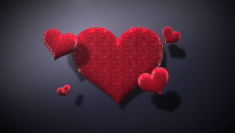 Red-Valentine-hearts-pattern-on-blue-gradient