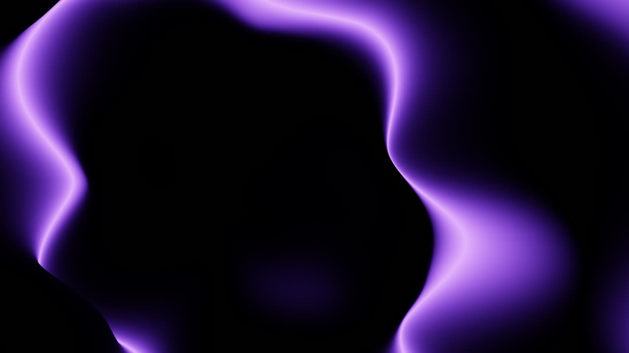 Dynamic black and purple abstract design creates energetic movement