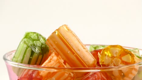 사탕, 달한 젤리, 롤리, 맛있는 설탕 디저트
