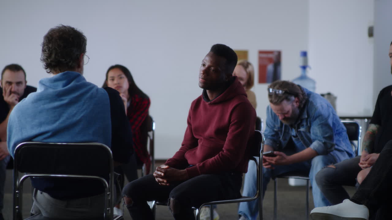 reunión del grupo de apoyo