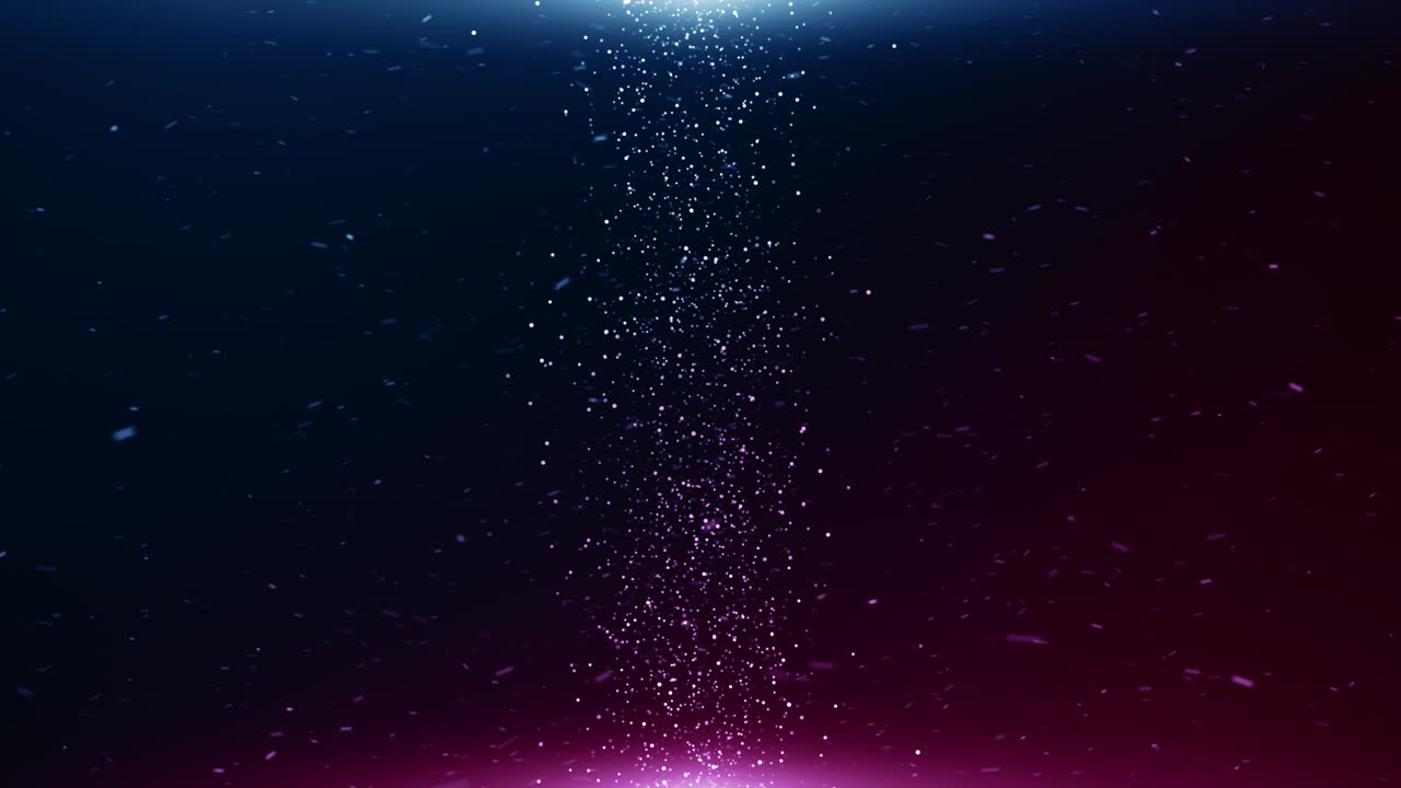 Particles blue pink event game trailer titles cinematic concert stage background loop