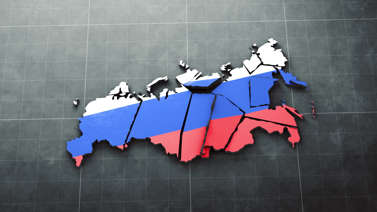 Broken Russia Map