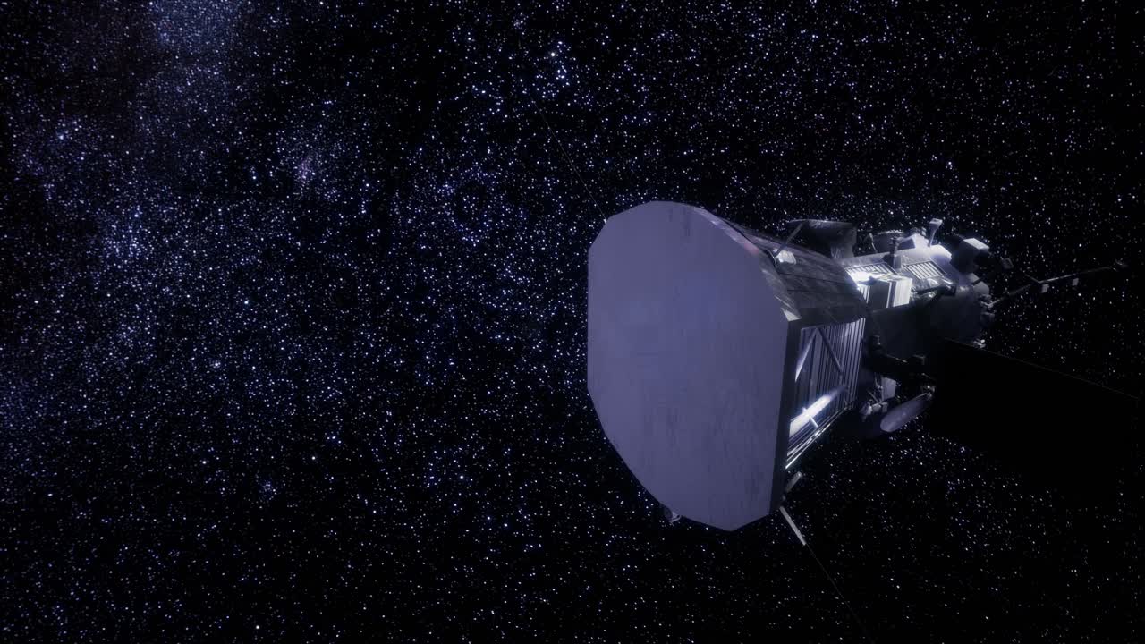 la sonda solar parker se acerca al sol.