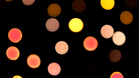 iluminación de bokeh