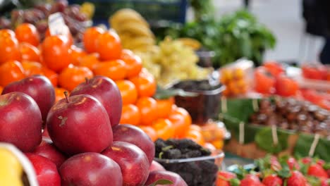 mercado de frutas y verduras frescas