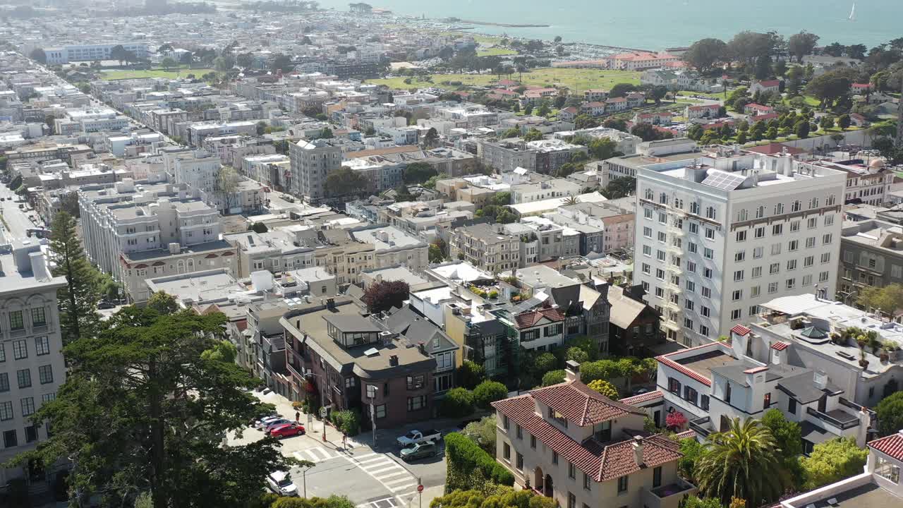 샌프란시스코 노브 힐 공중 사진