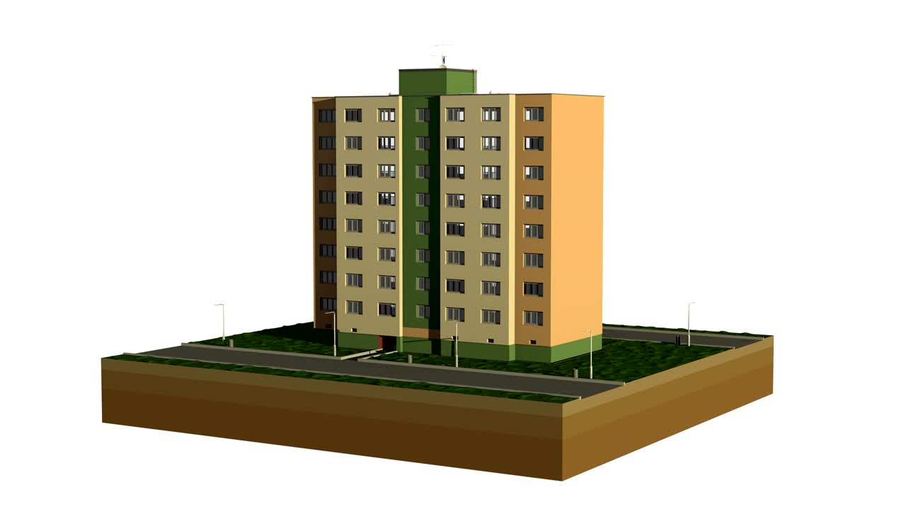 Time lapse di architettura