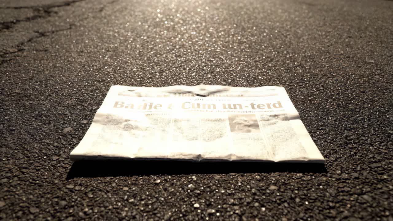 Il giornale per strada