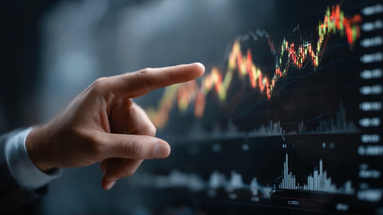 Analyzing Market Trends: A Close-Up on Financial Data and Graphical Representations with a Focus on Stock Prices and Indicator Metrics