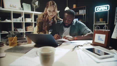 business colleagues in a meeting