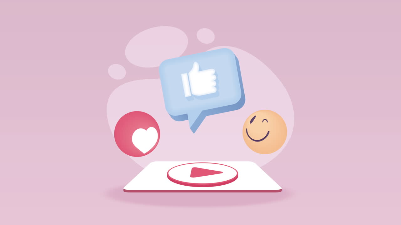 소셜 미디어 기술을 가진 스마트폰